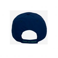 GORRA NOX AZUL LOGO VERDE