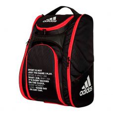 PALETERO ADIDAS MULTIGAME 2.0 NEGRO ROJO