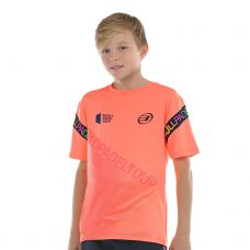T-SHIRT BULLPADEL SIPRE ARANCIONE BAMBINO