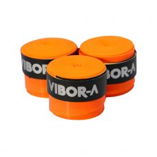 PACK 3 OVERGRIPS VIBOR-A MICROPERFORADO NARANJA