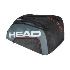 HEAD PORTARACCHETTE TOUR TEAM PADEL MONSTERCOMBI NERO GRIGIO