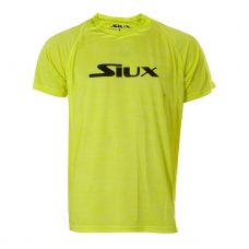 CAMISETA SIUX SPECIAL AMARILLO FLUOR LOGO NEGRO