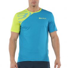 CAMISETA BULLPADEL CHAMOIS AZUL LIMA