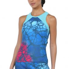 T SHIRT BULLPADEL IRUS BLU STAMPA DONNA
