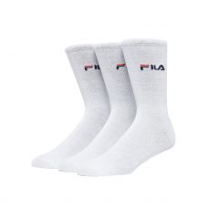 PACK 3 CALCETINES FILA F9630 BLANCO