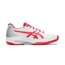 ASICS SOLUTION SPEED FF CLAY BIANCO ROSSO DONNA