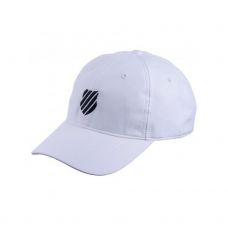 GORRA KSWISS LOGO BLANCO NEGRO