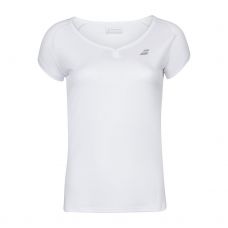 T-SHIRT BABOLAT PLAY SLEEVE BLANC FEMME