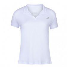 POLO BABOLAT PLAY BLANC FEMME