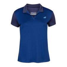 POLO BABOLAT PLAY AZUL MUJER