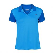 POLO BABOLAT PLAY BLEU INDIGO FEMME