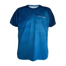T-SHIRT BLACK CROWN AUSTIN BLEU MARINE
