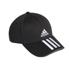 GORRA ADIDAS BISBOL 3 FRANJAS SARGA NEGRO