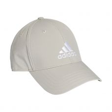 CASQUETTE ADIDAS BBALLCAP LT EMB GRIS BLANC