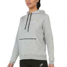 SUDADERA BULLPADEL ISARRI GRIS MUJER