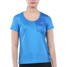 T-SHIRT BULLPADEL DEUCE BLEU FEMME