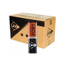 CARTON 18 BOITE 4 BALLES DUNLOP FORT CLAY