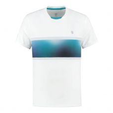 T-SHIRT KSWISS HYPERCOURT EXPRESS 2 BLANC