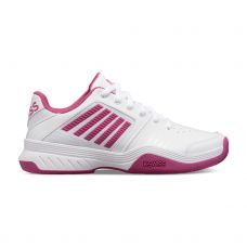 KSWISS COURT EXPRESS BLANC ROSE FEMME 95443126