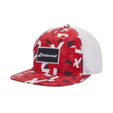 GORRA BABOLAT TRUCKER ROJO BLANCO