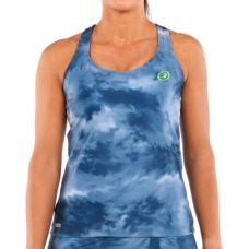 T-SHIRT BULLPADEL EGIA BLEU FEMME