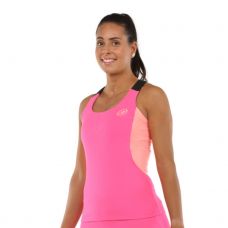 T-SHIRT BULLPADEL EURE ROSE FLUO FEMME