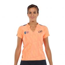 POLO BULLPADEL YACOPI NARANJA FLOR