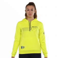 SWEAT SHIRT BULLPADEL JAUNE SOUFRE FLUO