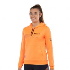 BULLPADEL FELPA YOPAL ARANCIONE FLUORO DONNA