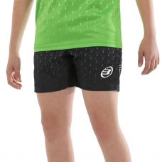 PANTALN CORTO BULLPADEL CACHIRA NEGRO JUNIOR