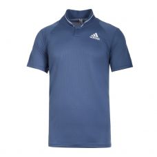 POLO ADIDAS CLUB RIB BLU