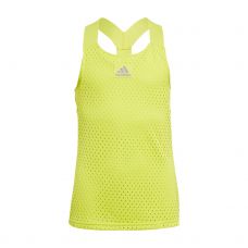 T SHIRT ADIDAS TANK AND HEAT READY PRIMEBLUE JAUNE POUR FILLE