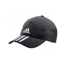 GORRA ADIDAS BASEBALL AEROREADY 3 BANDAS NEGRO