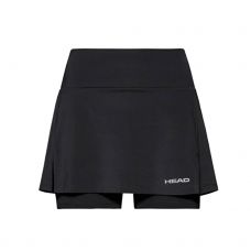 SKORT HEAD CLUB BASIC NEGRO MUJER