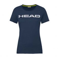 CAMISETA HEAD CLUB LUCY AZUL BLANCO MUJER