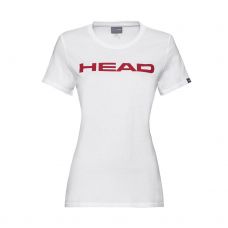 CAMISETA HEAD CLUB LUCY BLANCO ROJO MUJER