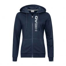 SUDADERA HEAD CLUB GRETA FZ NAVY BLANCO MUJER