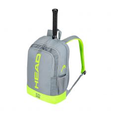 MOCHILA HEAD CORE GRIS AMARILLO