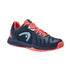 HEAD SPRINT TEAM 3.0 CLAY NAVY CORALLO DONNA 274311 DBCO