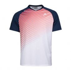 CAMISETA HEAD PERFORMANCE BLANCO AZUL