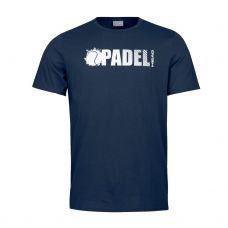 T-SHIRT HEAD PADEL FONT BLEU