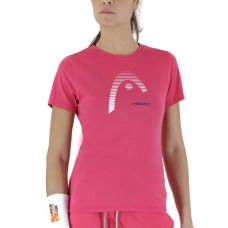 CAMISETA HEAD CLUB LARA FUCSIA MUJER