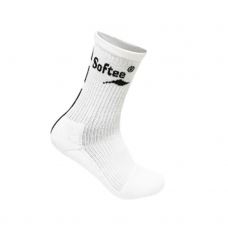 CALCETINES SOFTEE MEDIA CAA PREMIUM BLANCO NEGRO