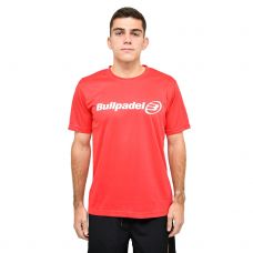 CAMISETA BULLPADEL ROJO