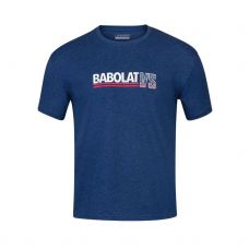 CAMISETA BABOLAT EXERCISE VINTAGE AZUL