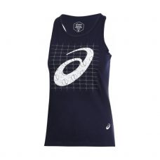 CAMISETA SIN MANGAS ASICS TENNIS AZUL MUJER