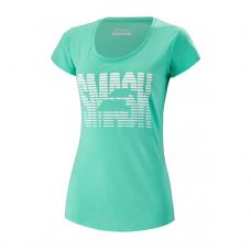 CAMISETA BABOLAT EXERCISE AZUL TURQUESA MUJER