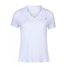 POLO BABOLAT PLAY BIANCO DONNA