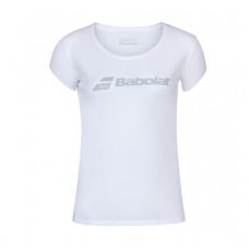 T-SHIRT BABOLAT EXERCISE BLANC FEMME