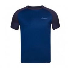 CAMISETA BABOLAT PLAY CREW MARINO NIO